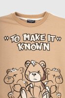 Свитшот с принтом для мальчика MAGO 244154 98 см Бежевый (2000989926085D)  Фото №6