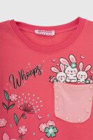 Світшот з принтом Baby Show 4070 86 Малиновий (2000990103345W)  Фото №1