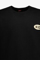 Свитшот с принтом мужской 1809 S Черный  Фото №6