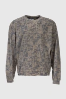 Свитшот с узором мужской Jean Piere BG7418-B 3XL Бежевый (2000990415615D)  Фото №6