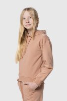 Худи с принтом для девочки Atabey 10359.2 140 см Бежевый (2000990268013D)  Фото №1