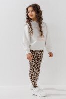 Світшот з принтом для дівчинки Baby Show 43990 98 см Молочний  Фото №0