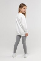 Свитшот с принтом для девочки First Kids 0806 110 см Молочный (2000989962052D)  Фото №4