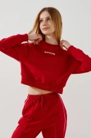 Свитшот с принтом для девочки LAWA P-GB02316 134 см Красный  Фото №0