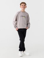 Світшот з принтом для хлопчика Black Kids 07 128 см Сірий (2000990475763W)  Фото №0