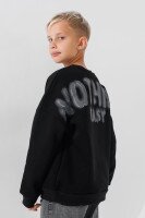 Світшот з принтом для хлопчика First Kids 3409 134 см Чорний (2000990755810D)  Фото №2