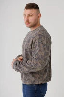 Свитшот с узором мужской Jean Piere BG7418-B 3XL Бежевый (2000990415615D)  Фото №0