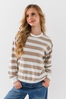 Світшот з візерунком унісекс First Kids 0067 146 см Бежевий  Фото №9