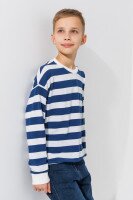 Світшот з візерунком унісекс First Kids 0067 146 см Синій  Фото №4