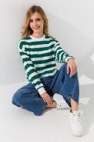 Світшот з візерунком унісекс First Kids 0067 146 см Зелений  Фото №6