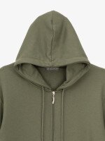 Купить Свитшот однотонный мужской GENUA 6895 S Хаки Артикул: 2000999598043 Миниатюра фотографии № 2