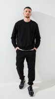Купить Свитшот однотонный мужской GENUA G01217-0004 S Черный Артикул: 2000999407529 Миниатюра фотографии № 2