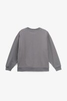Свитшот однотонный для мальчика First Kids 0130 152 см Серый  Фото №0