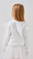 Купить Свитшот с принтом для девочки Aura Style 1086 92 см Молочный Артикул: 2000999331169 Миниатюра фотографии № 4