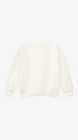 Купити Світшот з принтом для дівчинки Aura Style 1088 116 см Молочний Артикул: 2000999331299 Фото мініатюра № 10