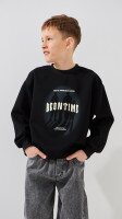 Купить Свитшот с принтом для мальчика 11-16 116 см Черный Артикул: 2000999432040 Миниатюра фотографии № 1