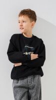 Купить Свитшот с принтом для мальчика 11-16 116 см Черный Артикул: 2000999432040 Миниатюра фотографии № 3