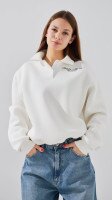 Купить Свитшот с принтом женский LAWA P-WT02309 L Молочный Артикул: 2000999383021 Миниатюра фотографии № 1