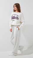 Купить Свитшот с принтом женский LAWA P-WT02311 XS Молочный Артикул: 2000999539466 Миниатюра фотографии № 4