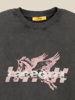 Купить Свитшот с принтом женский LAWA WBC02496 XS Графитовый Артикул: 2000999613890 Миниатюра фотографии № 2