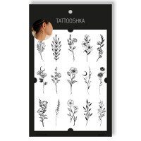 Тату набор Tattooshka &quot;15 веточек&quot; LB-121 (5805800013084)