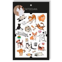 Тату набор Tattooshka &quot;Котики и собачки&quot; LB-145 (4825800010204)