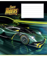 Зошит учнівський &quot;Crazy riders&quot; Школярик 012-3258C 12 арк. (482000647045603258)(SC)