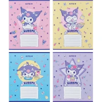 Тетрадь ученическая &quot;Kuromi&quot; Kite HK24-235-2 12 л. (4063276212580)(SC)