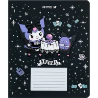 Тетрадь ученическая &quot;Kuromi&quot; Kite HK24-236 18 л. (4063276212603)(SC)