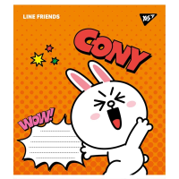 Зошит учнівський &quot;Line friends&quot; YES 766308 12 арк. (4823092274687)(SC)  Фото №3