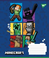 Тетрадь ученическая «Minecraft. Враждебный» YES 767211 12 л. (4823092286390)(SC)  Фото №0