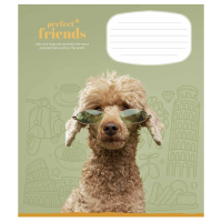 Зошит учнівський &quot;Perfect friends&quot; Школярик 012-3250C 12 арк. (482000647045603250)(SC)  Фото №0
