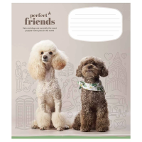Зошит учнівський &quot;Perfect friends&quot; Школярик 012-3250C 12 арк. (482000647045603250)(SC)  Фото №1
