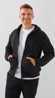 Толстовка однотонная мужская Demos 223 baza 6XL Черный