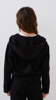 Купить Толстовка однотонная для девочки LAWA K-GBC02301 146 см Черный Артикул: 2000999479274 Миниатюра фотографии № 6