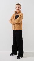 Купить Толстовка однотонная для мальчика Dinomin 10125-2 146 см Бежевый Артикул: 2000999495298 Миниатюра фотографии № 2