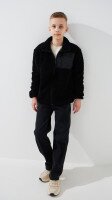 Купить Толстовка однотонная для мальчика Dinomin 10125-2 152 см Черный Артикул: 2000999495243 Миниатюра фотографии № 2