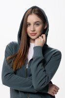 Толстовка однотонна жіноча Street 0923 XL Морської хвилі (2000990269126W)  Фото №1