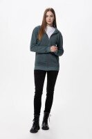 Толстовка однотонна жіноча Street 0923 XL Морської хвилі (2000990269126W)  Фото №4