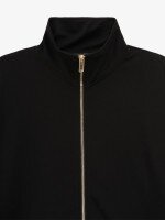 Купить Толстовка однотонная женская GENUA G01132-0007 L Черный Артикул: 2000999568763 Миниатюра фотографии № 2