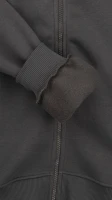 Купить Толстовка однотонная женская On me Onme-101 5XL Темно-серый Артикул: 2000999330889 Миниатюра фотографии № 9