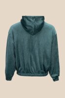 Толстовка однотонная женская LAWA K-WBC02303 XS Темно-зеленый  Фото №6