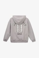 Толстовка з принтом для хлопчика ALG 425611 158 см Сірий  Фото №8