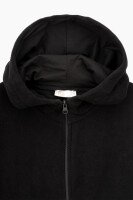Толстовка однотонная женская On me 97233 S Черный (2000989224754W)  Фото №8
