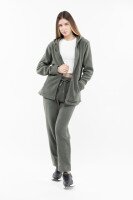 Толстовка однотонная женская On me 97233 XL Хаки (2000989224822W)  Фото №3