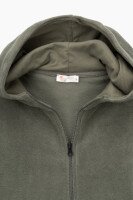 Толстовка однотонная женская On me 97233 XL Хаки (2000989224822W)  Фото №11