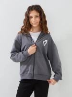 Купить Толстовка с принтом для девочки LAWA P-GB02343 146 см Графитовый Артикул: 2000999564116 Миниатюра фотографии № 1