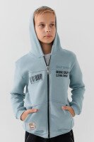 Толстовка з принтом для хлопчика Pitiki 190800 92 см Блакитний  Фото №1