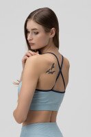 Топ фітнес однотонний жіночий Tommy life 97274 L М&#039;ятний (2000989972808A)  Фото №1