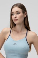 Топ фітнес однотонний жіночий Tommy life 97274 L М&#039;ятний (2000989972808A)  Фото №0